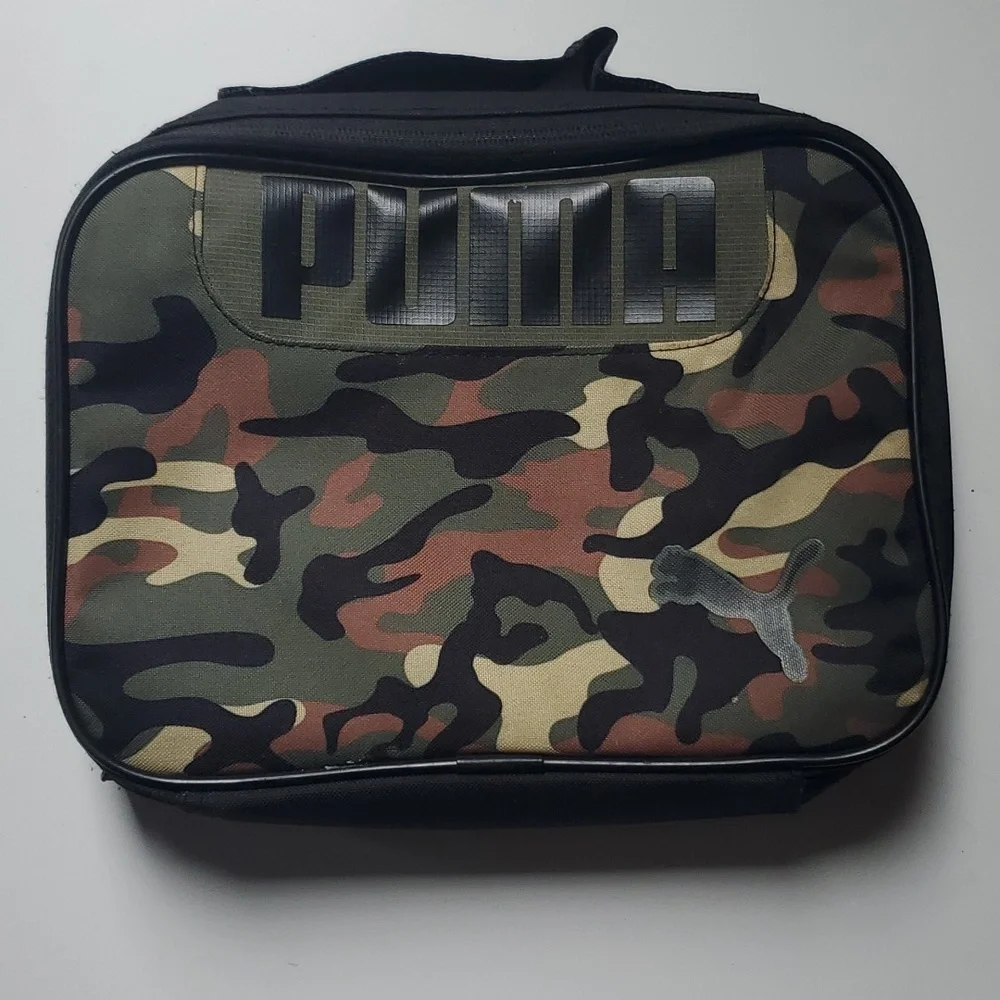 PUMA Kids School Backpack & Attachable Lunch Box